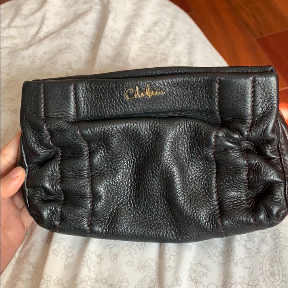 Cole Haan leather clutch
